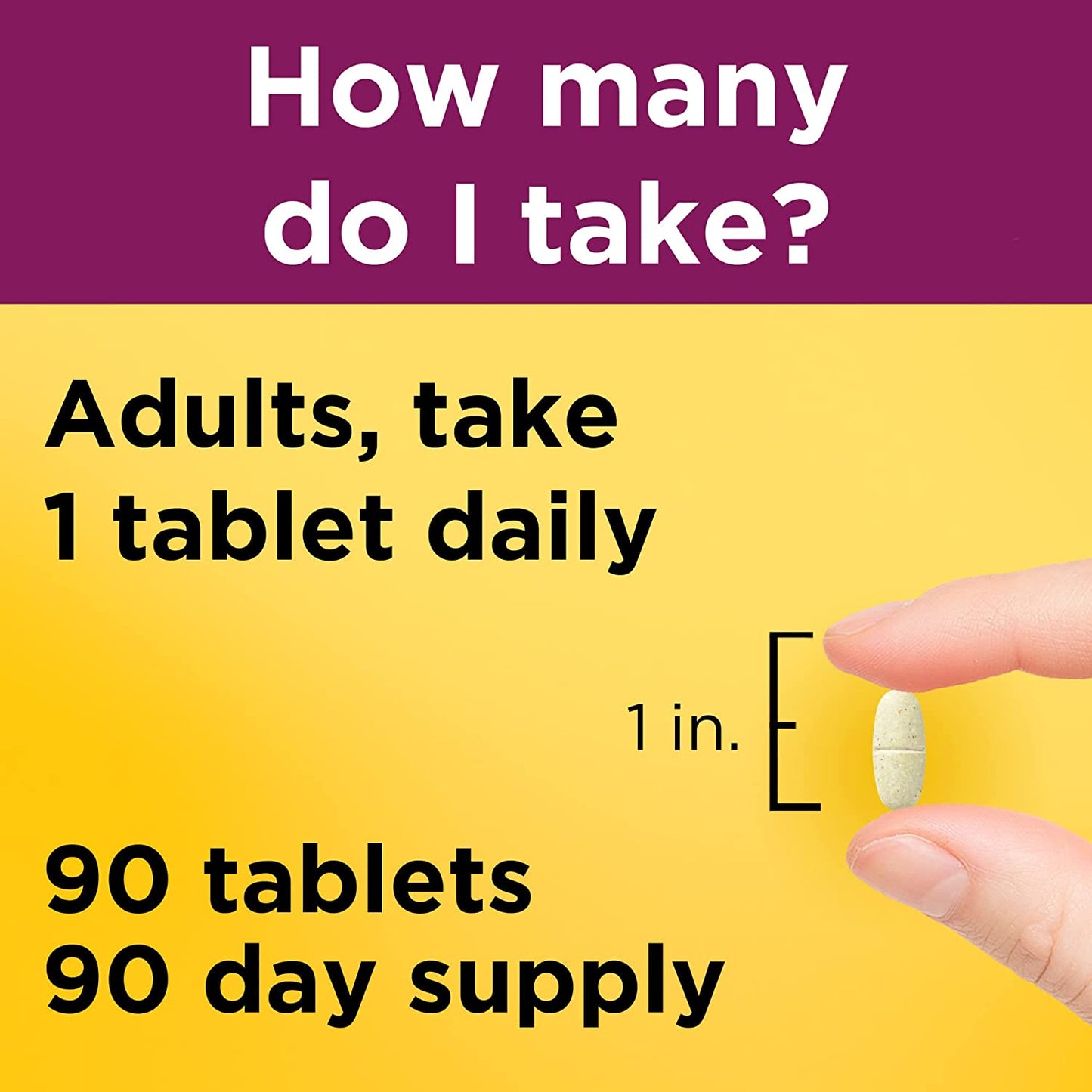 Nature Made Multi for Her 50+ 90 Tablets, Women's Multivitamin