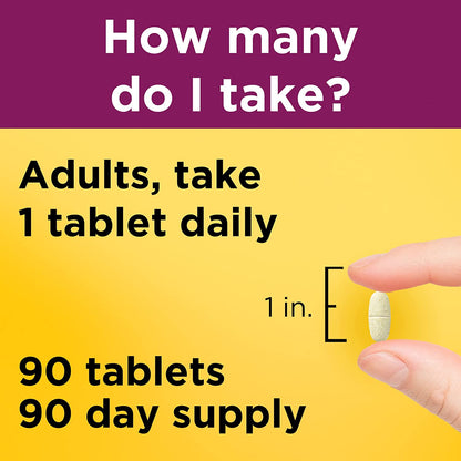 Nature Made Multi for Her 50+ 90 Tablets, Women's Multivitamin