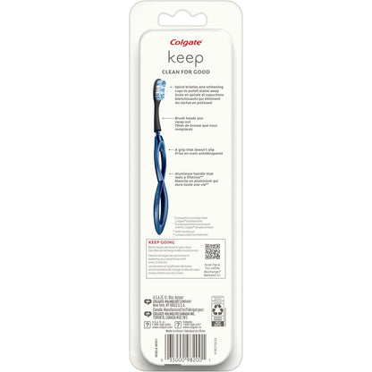 Colgate Keep Whitening Toothbrush Starter Kit, with replacement head
