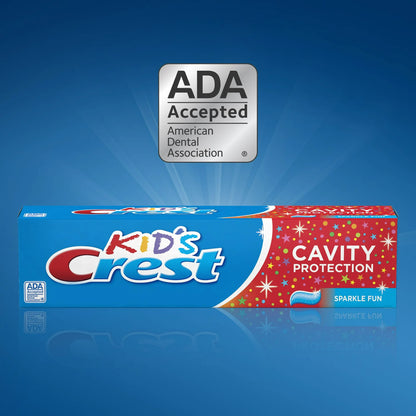 Kid's Crest Cavity Protection Sparkle Fun Bubble Gum Toothpaste 4.6 oz (130 g)