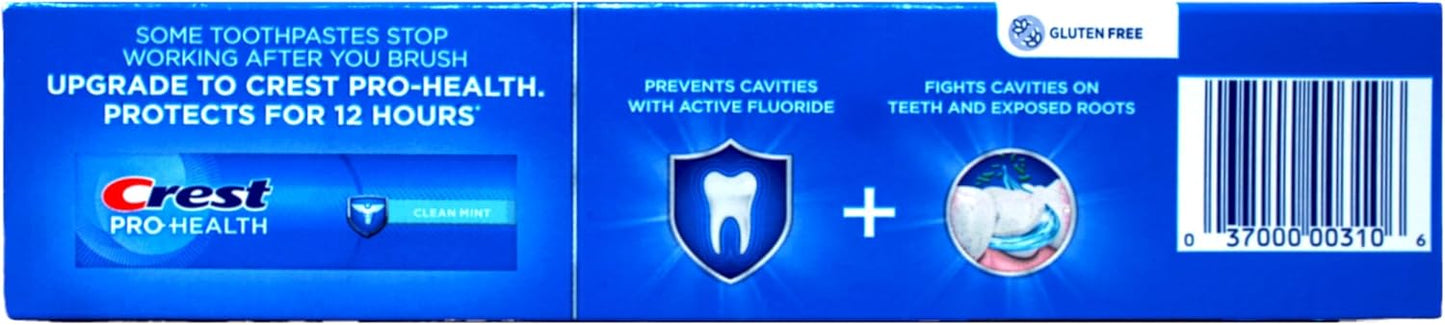 Crest Cavity Protection Toothpaste, Regular Paste, 8.2 oz / 232 g (5 PACK)