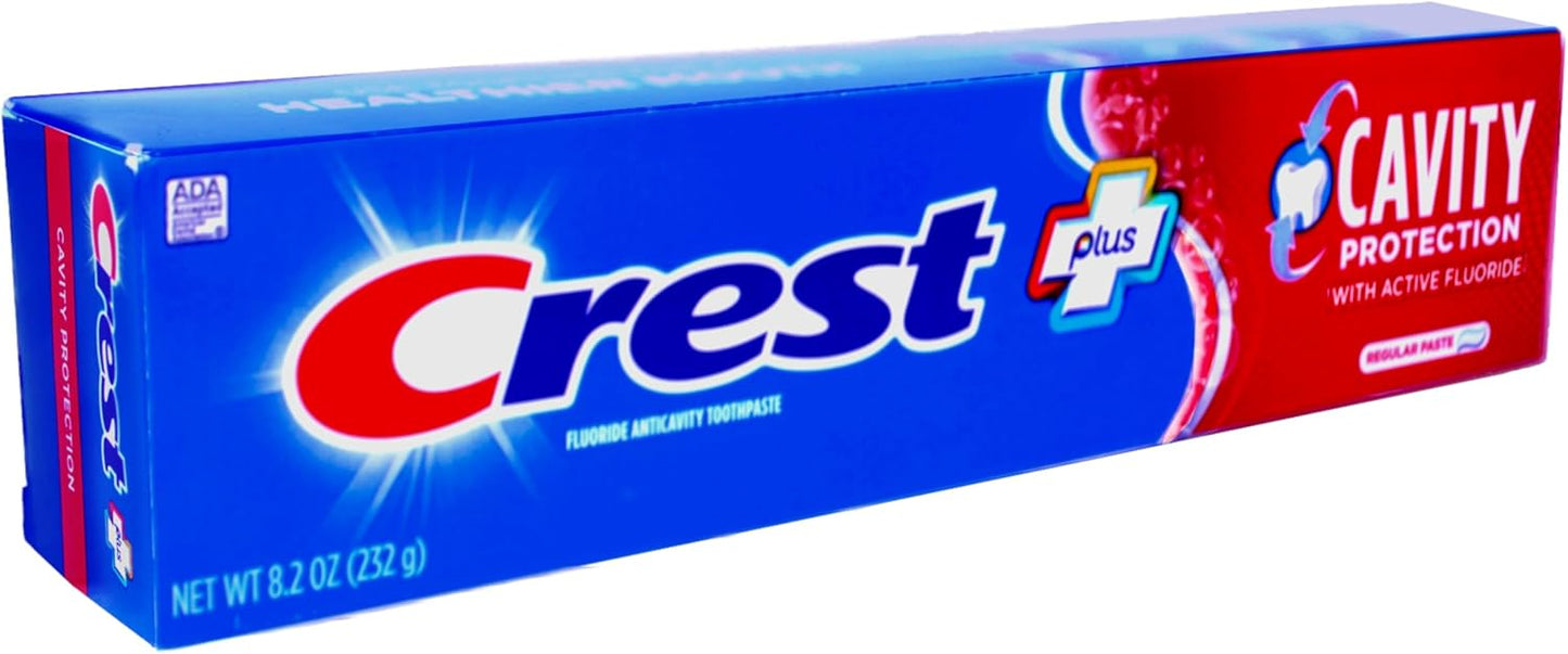 Crest Cavity Protection Toothpaste, Regular Paste, 8.2 oz / 232 g (5 PACK)