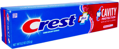 Crest Cavity Protection Toothpaste, Regular Paste, 8.2 oz / 232 g (5 PACK)