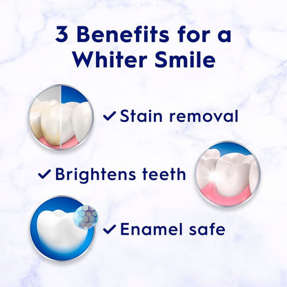 Crest 3D White Radiant Mint Travel Toothpaste, 0.85 Oz (24 g)