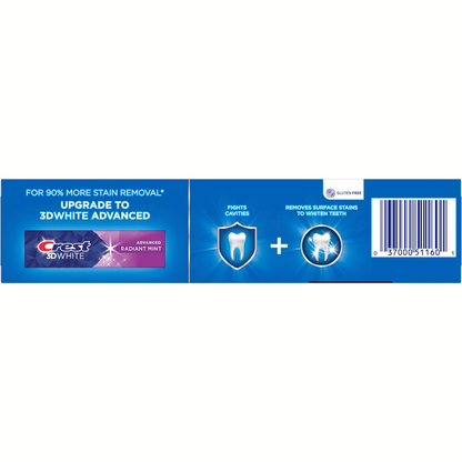 Crest PLUS Baking Soda & Peroxide Toothpaste, Fresh Mint, 5.7 oz (161 g)