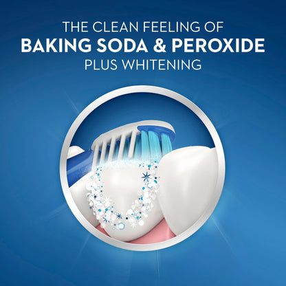 Crest PLUS Baking Soda & Peroxide Toothpaste, Fresh Mint, 5.7 oz (161 g)