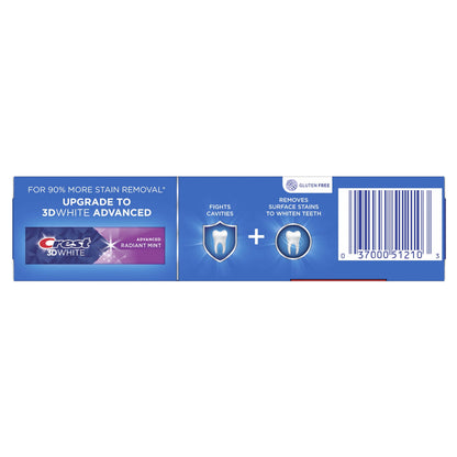 Crest PLUS Baking Soda & Peroxide Fresh Mint Toothpaste, 2.4 oz (68 g), with Tartar Protection