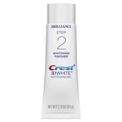 Crest 3D White Brilliance Daily 2-Step System, Toothpaste + Gel