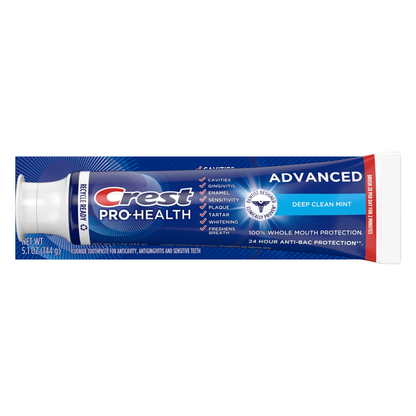 Crest Pro Health Advanced Deep Clean Mint Toothpaste 5.1 Oz (144 G)