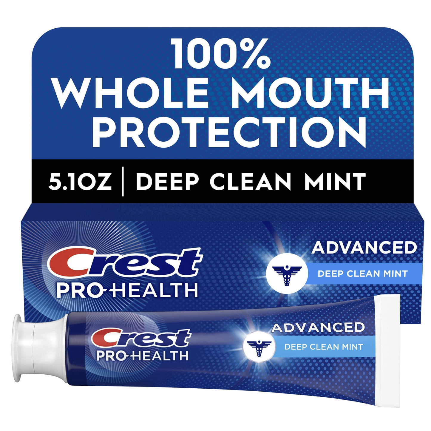 Crest Pro Health Advanced Deep Clean Mint Toothpaste 5.1 Oz (144 G)