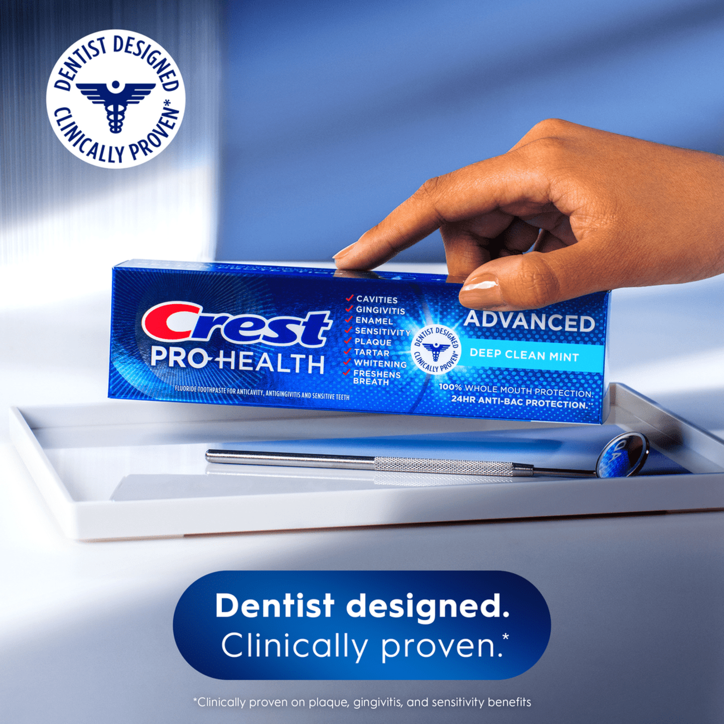 Crest Pro Health Advanced Deep Clean Mint Toothpaste 5.1 Oz (144 G)