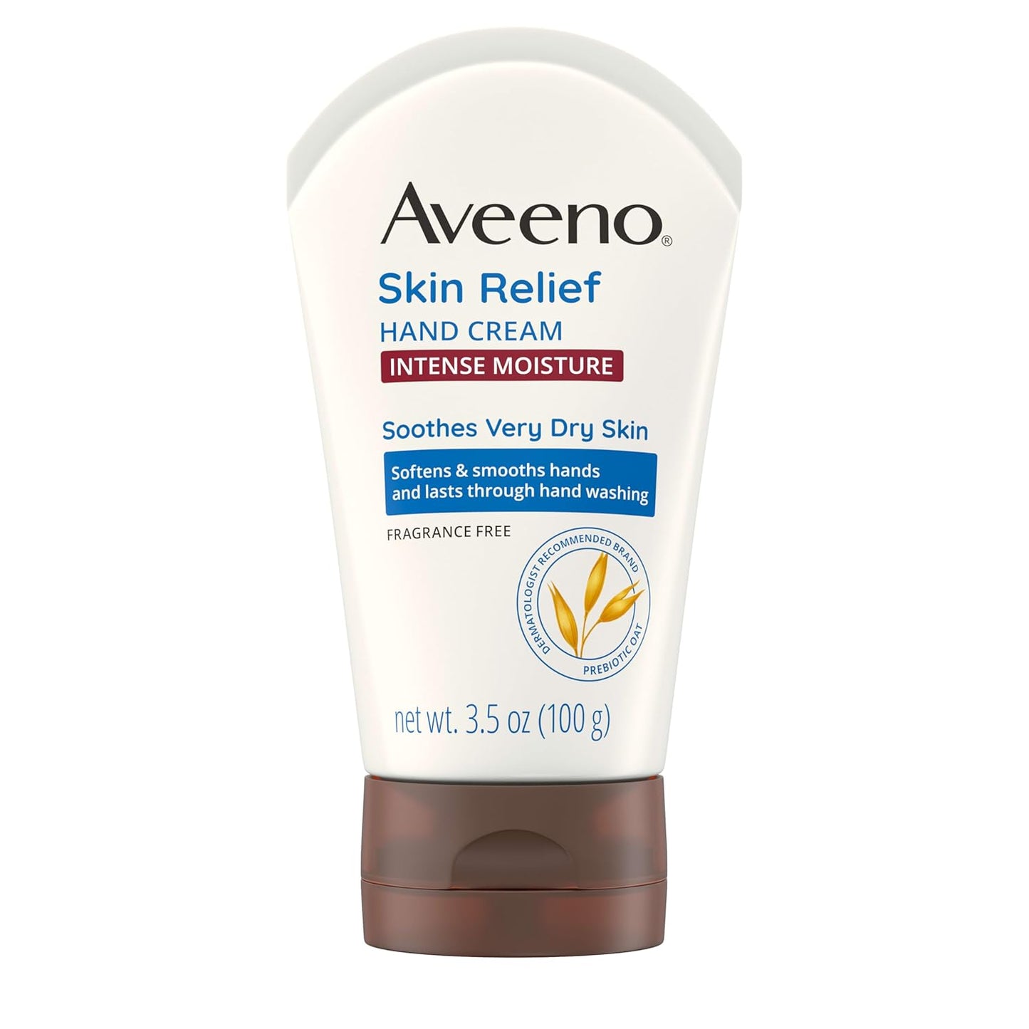 Aveeno Skin Relief Hand Cream, Intense Moisture, 3.5 oz (100 g)