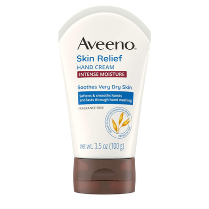 Aveeno Skin Relief Hand Cream, Intense Moisture, 3.5 oz (100 g)