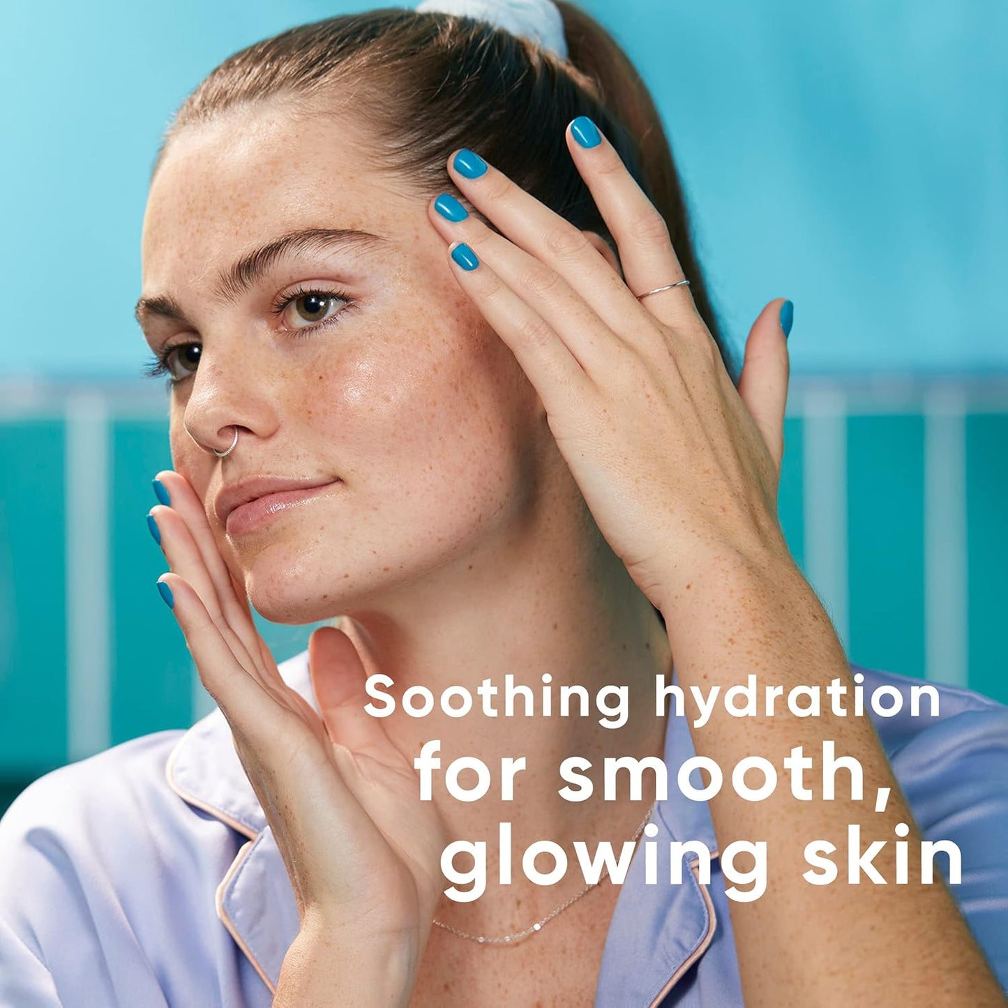 Gilette Venus For Facial Hair & Skin Care Hydration Serum, 45 ml (1.5 fl oz), Designed by Olay