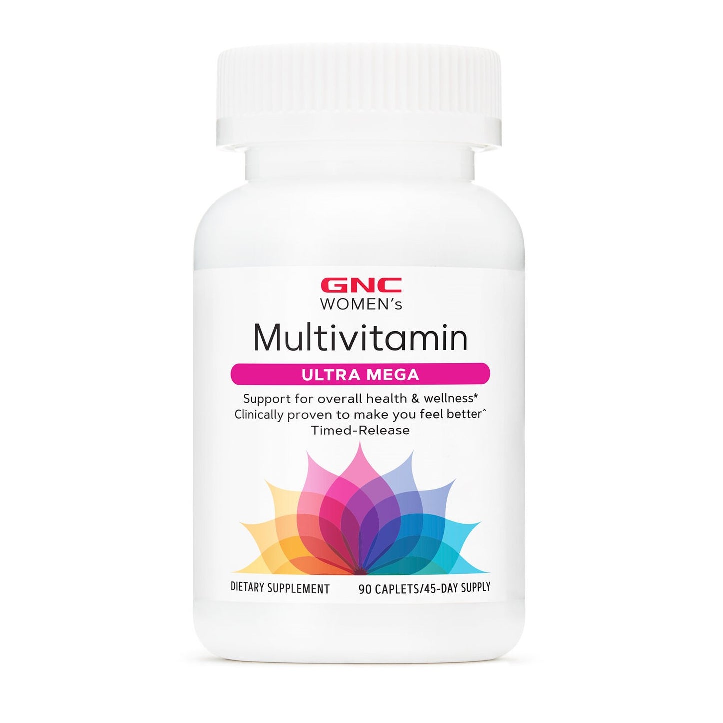 GNC Women's Ultra Mega Multivitamin, 90 Caplets