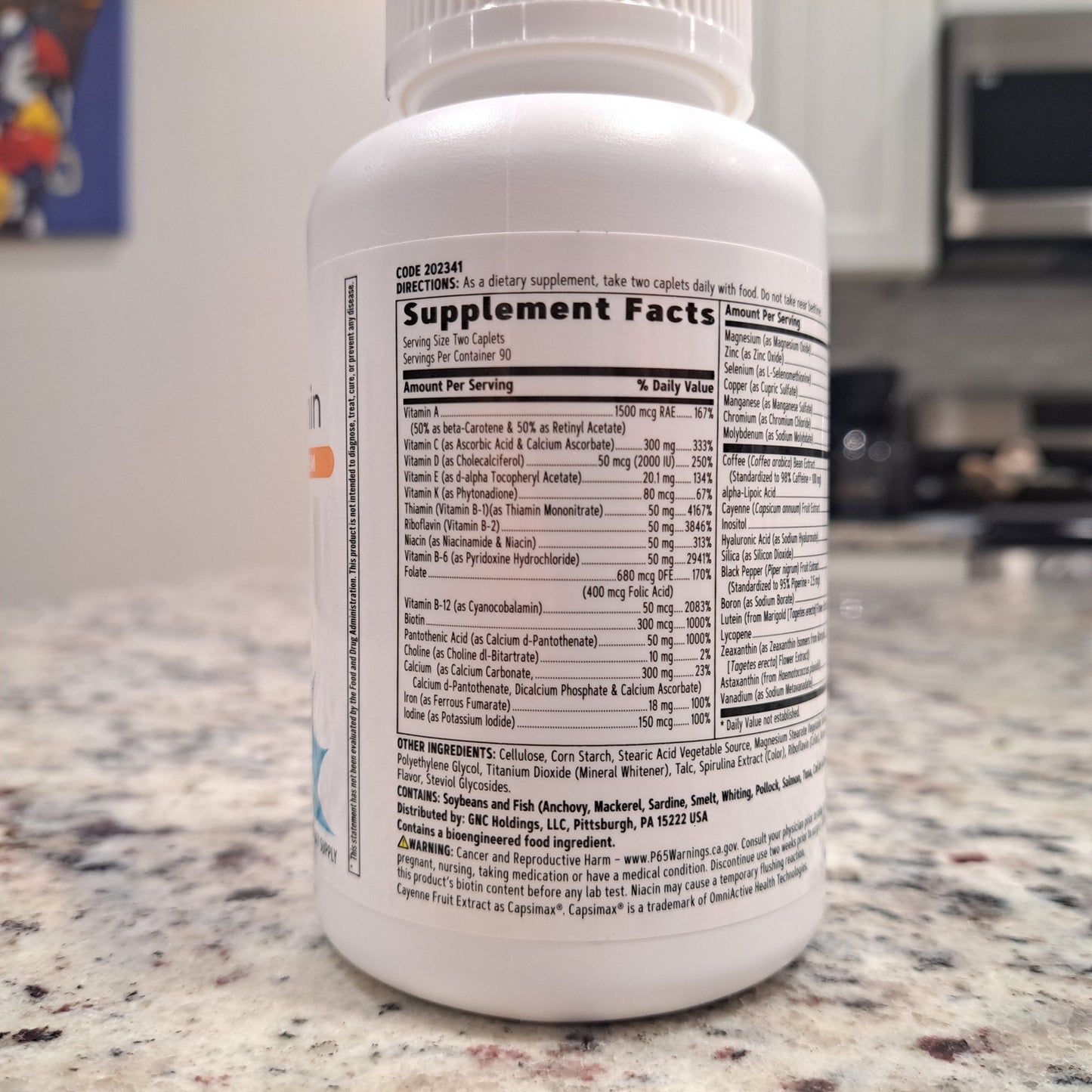 GNC Women's Energy & Metabolism Multivitamin, 180 Tablets