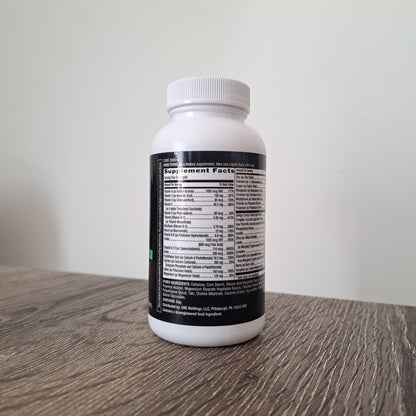 GNC Mega Men Essentials 50 Plus One Daily Multi, 60 Caplets, Men's Gluten-Free Multivitamin