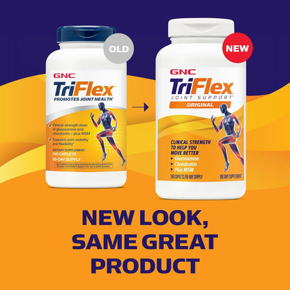 GNC TriFlex Joint Support, Original, 240 Caplets