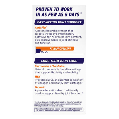 GNC TriFlex Joint Support, Fast-Acting, 240 Caplets
