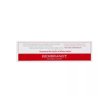 Rembrandt Intense Stain Whitening Toothpaste, Mint, 3.5 oz (99.2 g), 2-Pack