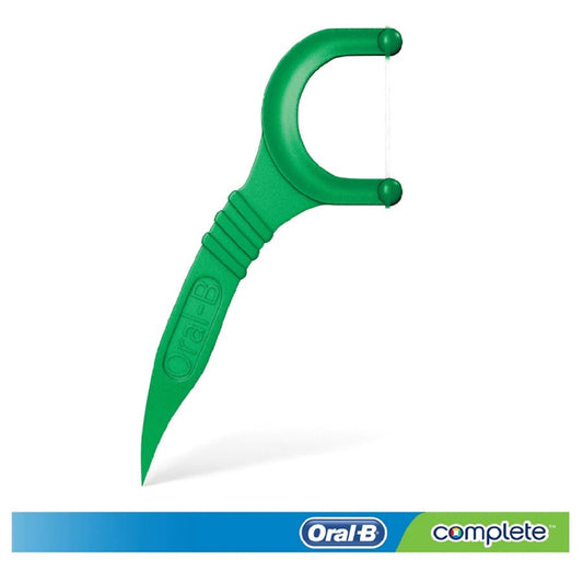 Oral B Glide Floss Picks with Scope Outlast, Long-Lasting Mint Flavor, 75 Floss Picks