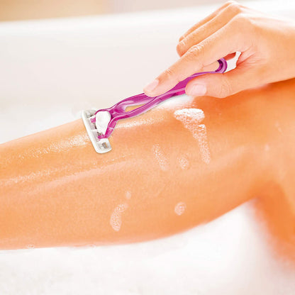 BiC Simply Soleil Click 3, Shaving Handle + 6 Razors.