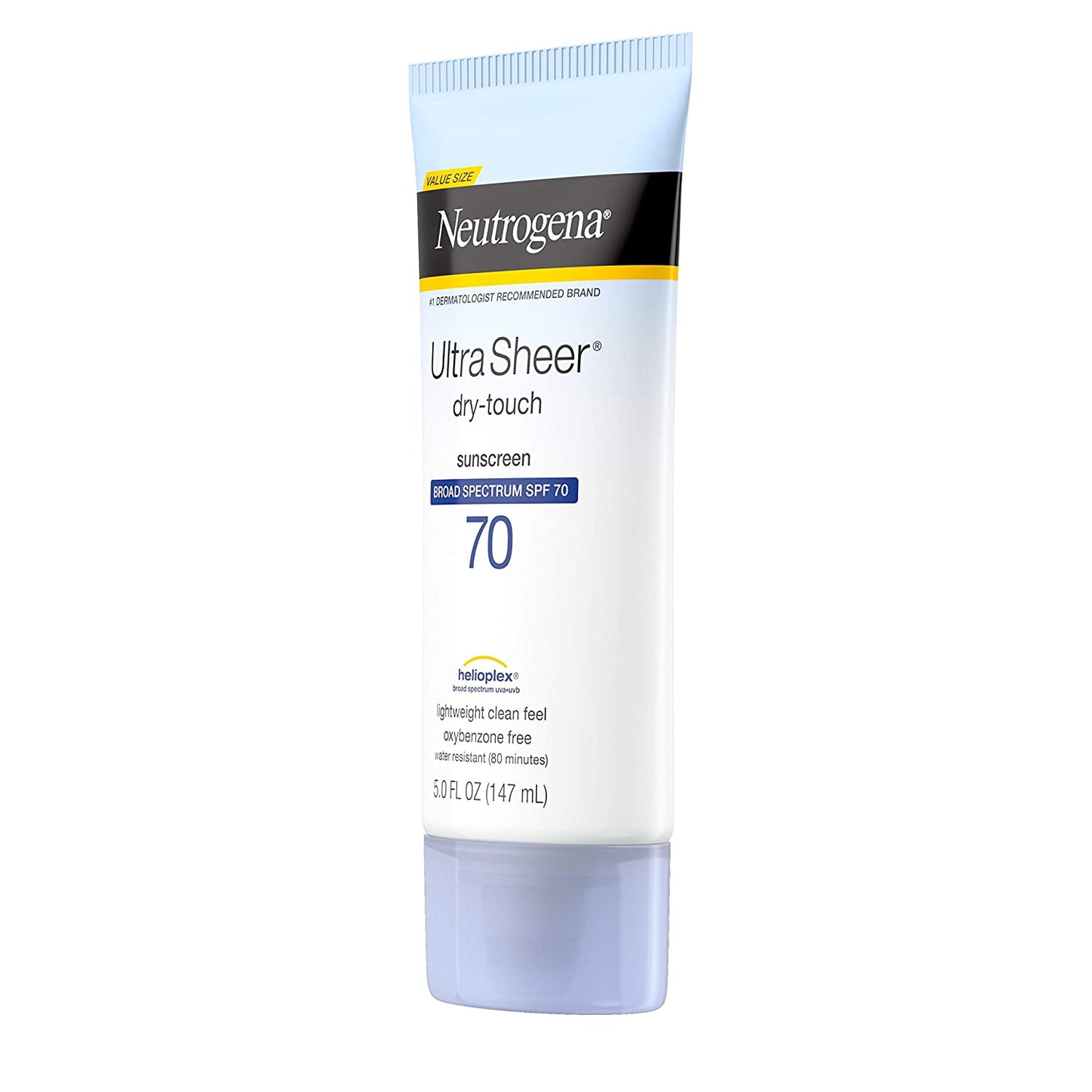 Neutrogena Ultra Sheer SPF 70 Sunscreen, 5 fl oz (147 ml)