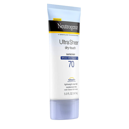 Neutrogena Ultra Sheer SPF 70 Sunscreen, 5 fl oz (147 ml)