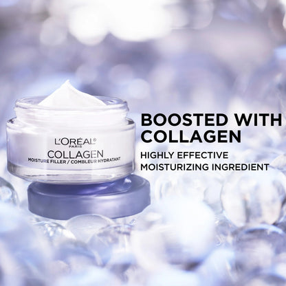 L'Oreal Collagen Moisture Filler, Daily Moisturizer, 1.7 OZ (48 g)