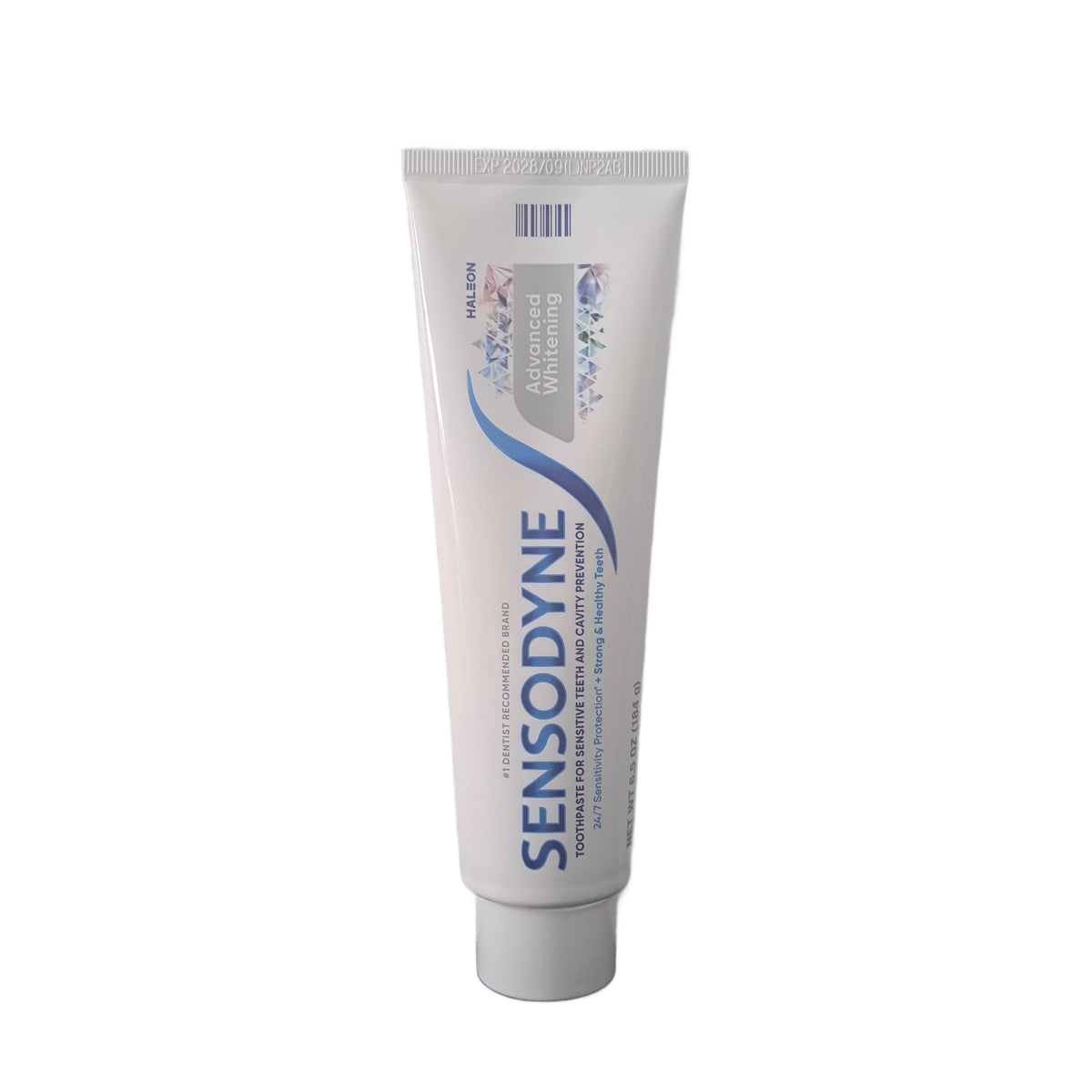 Sensodyne Advanced Whitening Toothpaste for Sensitive Teeth and Cavity Protection, 6.5 OZ (184 g)