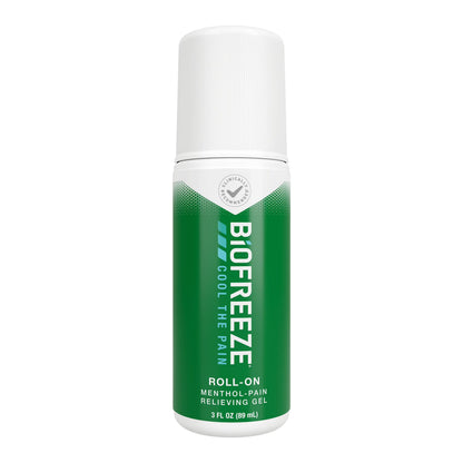 BioFreeze Cool The Pain Roll On Bottle 3 fl oz (89 ml)