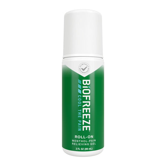BioFreeze Cool The Pain Roll On Bottle 3 fl oz (89 ml)
