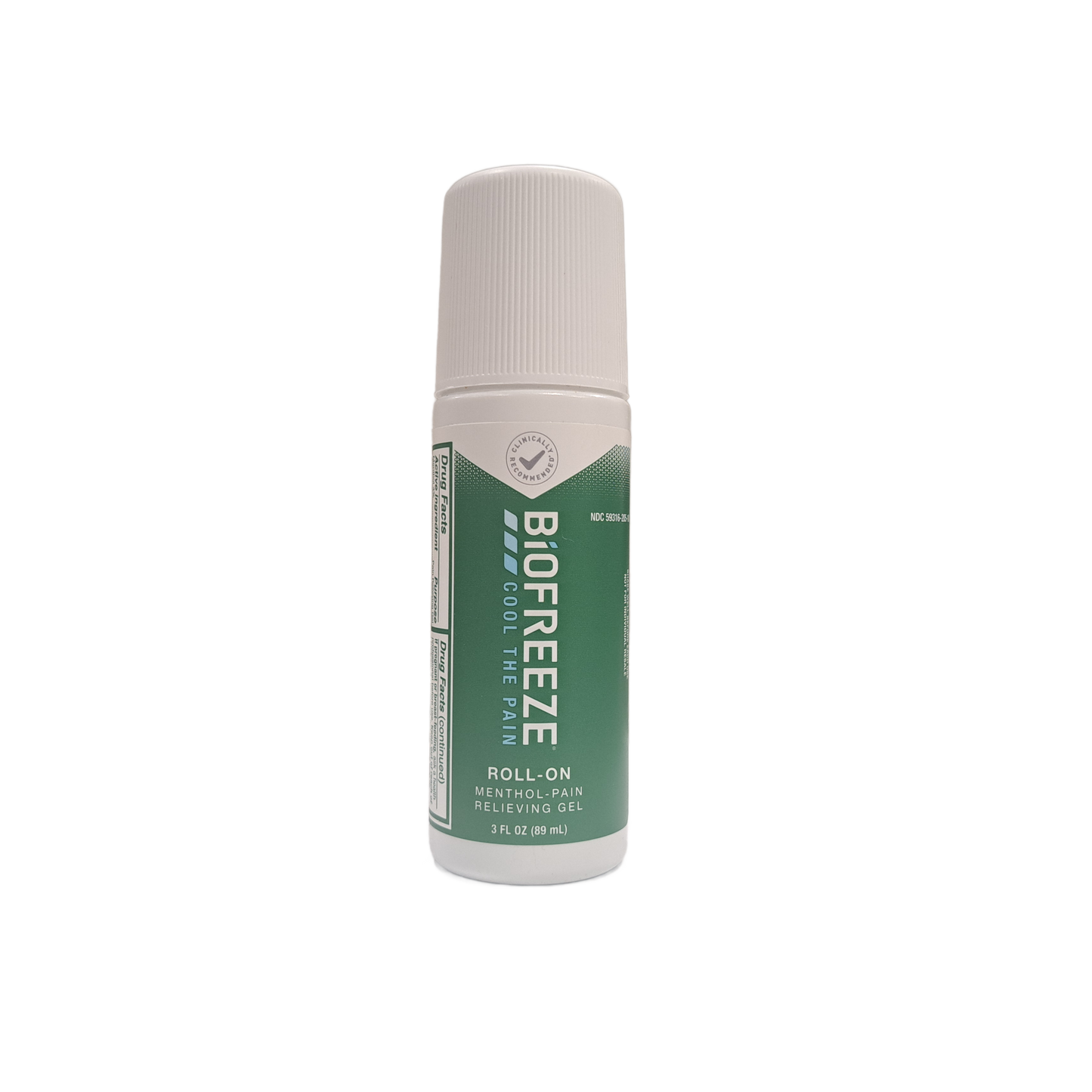 BioFreeze Cool The Pain Roll On Bottle 3 fl oz (89 ml)