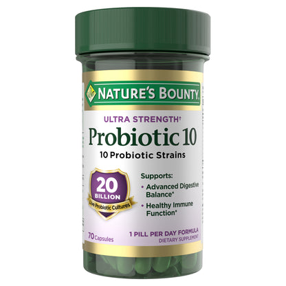 Nature's Bounty Probiotic 10, 70 Capsules