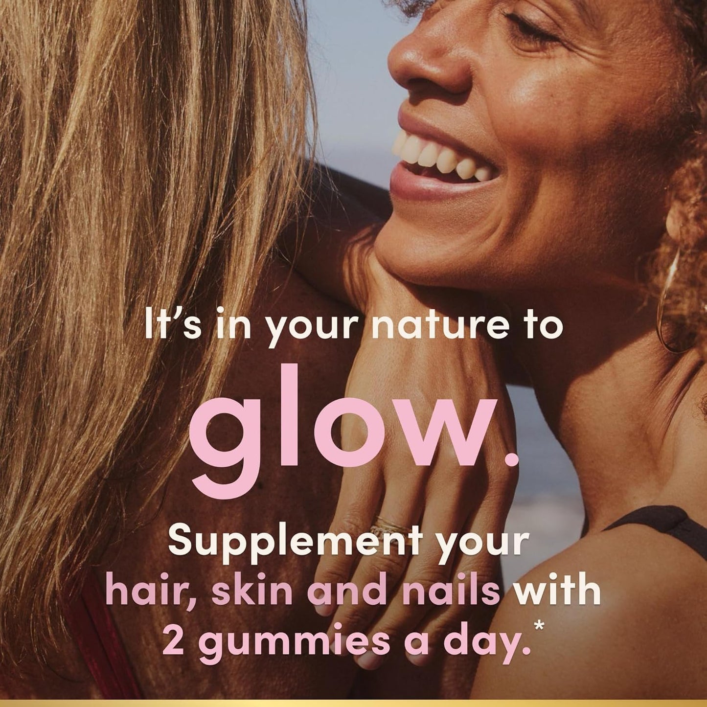 Nature's Bounty Hair Skin & Nails Gummy Vitamins, Strawberry, 140 Gummies