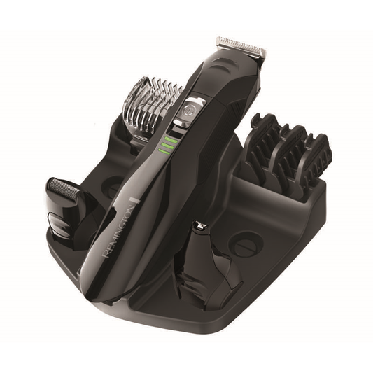 Remington 9-piece All-in-1 Grooming Kit - Detail Trimmer, Hair Clippers, 120v, PG6017