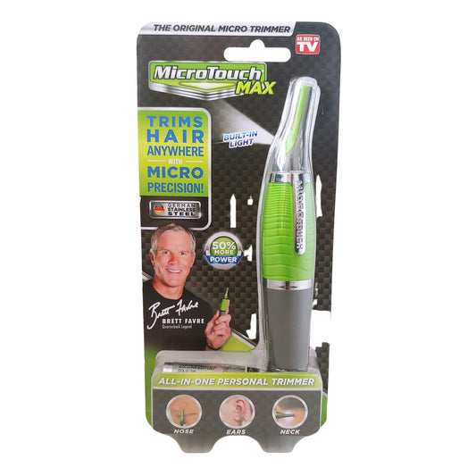 MicroTouch Max All in One Personal Trimmer - Hair Nose Ears Neck Eyebrows, Idea Village