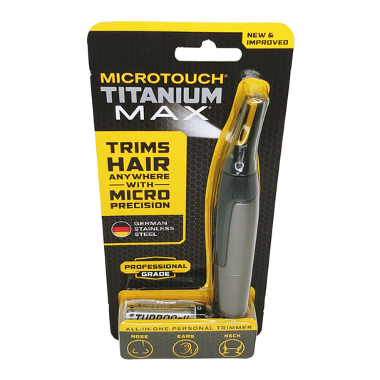 Microtouch Titanium Max Professional Grade All-in-one Personal Trimmer