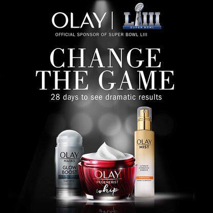 Olay Masks Glow Boost Clay Stick, White Charcoal, 48 g (1.7 OZ)