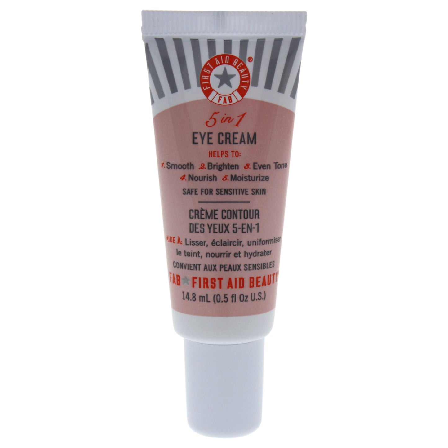 First Aid Beauty 5-In-1 Eye Cream, 14.8 mL (0.5 fl oz) [6M]