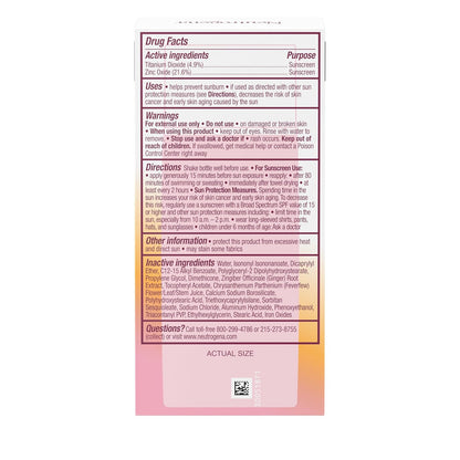 Neutrogena Purescreen+ Mineral Invisible Daily Defense Face Liquid, SPF 30 Sunscreen, 1.4 FL OZ (40 mL)