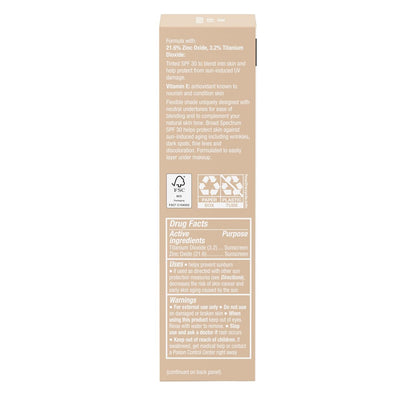 Neutrogena Purescreen+ Tinted Sunscreen for Face SPF 30, Light, 1.1 fl oz (32 ml)