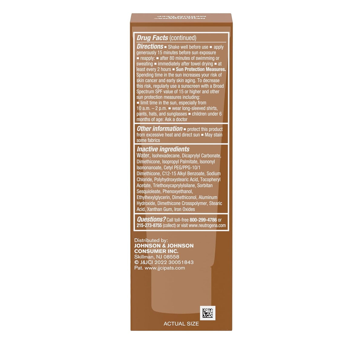 Neutrogena Purescreen+ Tinted Mineral Sunscreen for Face with SPF 30, Broad Spectrum with Zinc Oxide and Vitamin E, Medium Deep, 1.1 fl oz (32 mL)