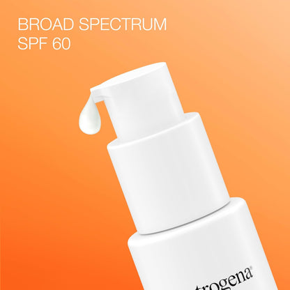 Neutrogena Clear Face SPF 60+ Sunscreen Facial Serum, 1.7 FL OZ (50 mL)