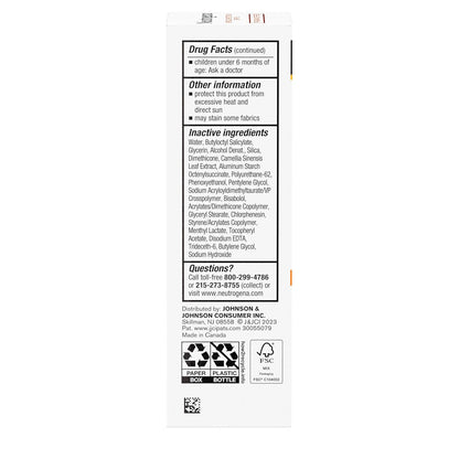 Neutrogena Clear Face SPF 60+ Sunscreen Facial Serum, 1.7 FL OZ (50 mL)
