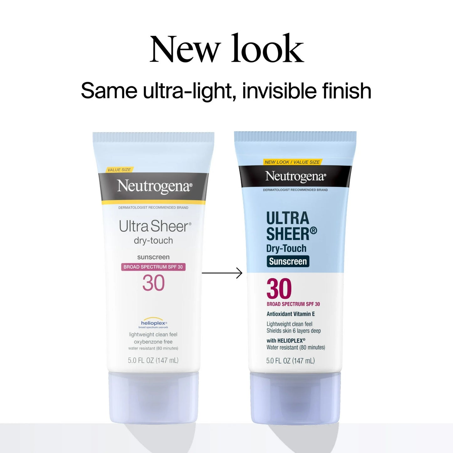 Neutrogena Ultra Sheer SPF 30 Sunscreen, 5 fl oz (147 ml)