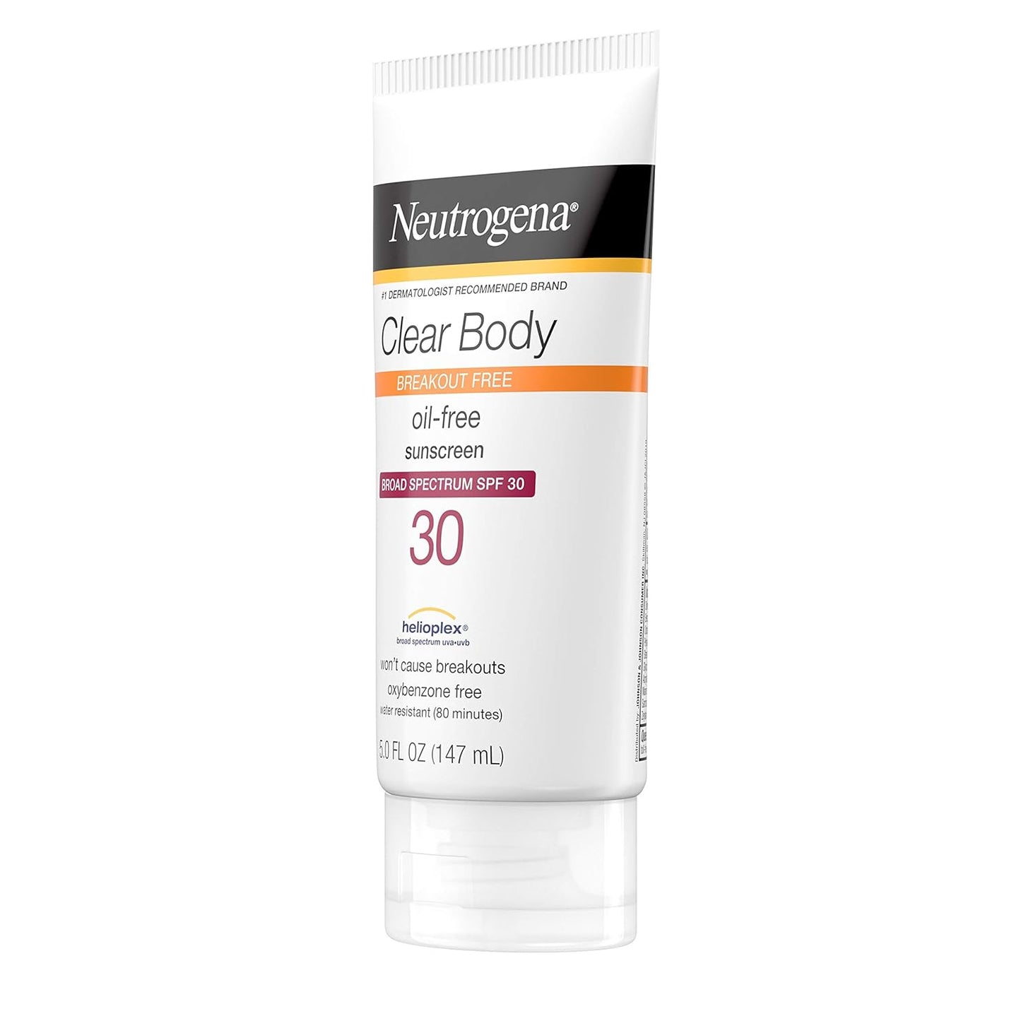 Neutrogena Clear Body SPF 30 Sunscreen 5 fl oz (147 ml)