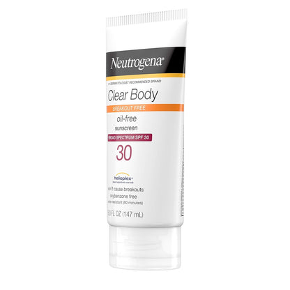 Neutrogena Clear Body SPF 30 Sunscreen 5 fl oz (147 ml)