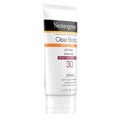 Neutrogena Clear Body SPF 30 Sunscreen 5 fl oz (147 ml)
