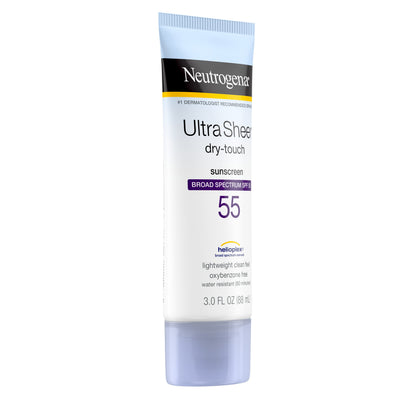 Neutrogena Ultra Sheer SPF 55 Sunscreen, 3 fl oz (88 ml)